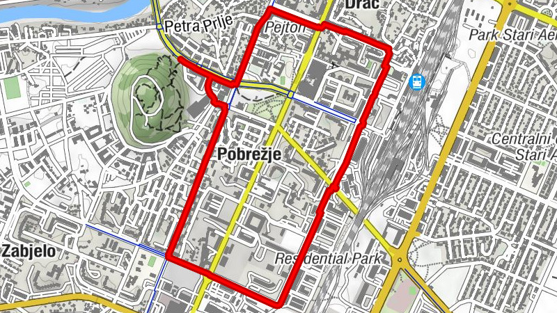 Podgorica - Drač - Stara varoš