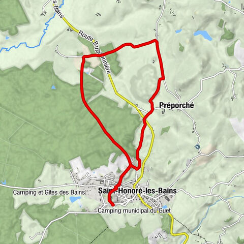 Chapelle des Thermes - Saint-Honoré-les-Bains - Les Gauthés - Les Soulins