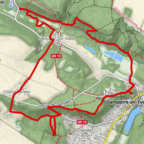 Dampierre-en-Yvelines - Maincourt-sur-Yvette