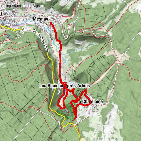 Mesnay - Église de la Nativité-de-la-Mère-de-Dieu - La Châtelaine - Église Saint-Just
