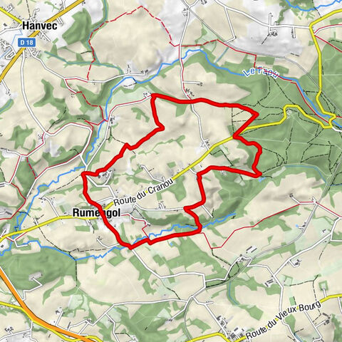 Rumengol - Pen ar Prat - Reun ar Beuzit - Gorreker