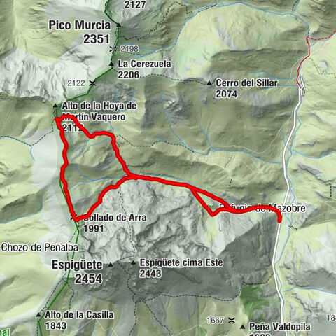Velilla del Río Carrión - Cascada de Mazobre - Alto de los Cutulillos - Collado de Arra