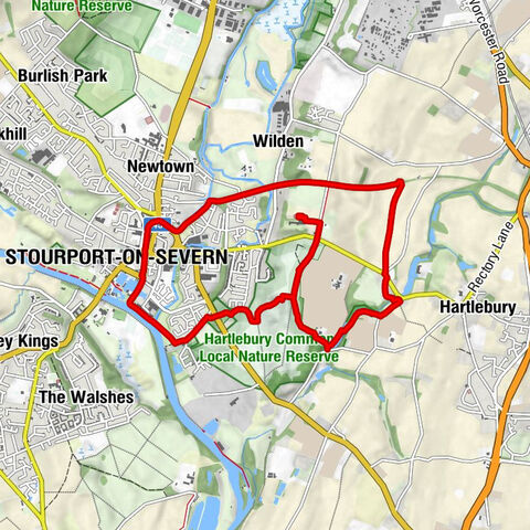 Hartlebury - Charlton - Stourport-on-Severn