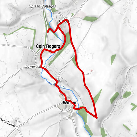 Coln St. Dennis - Calcot - Winson - Coln Rogers
