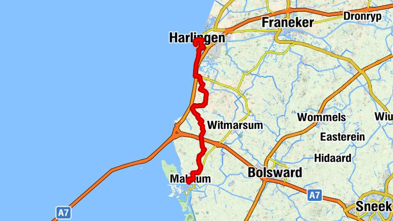 Makkum - Het Anker - Harlingen - Havenkwartier