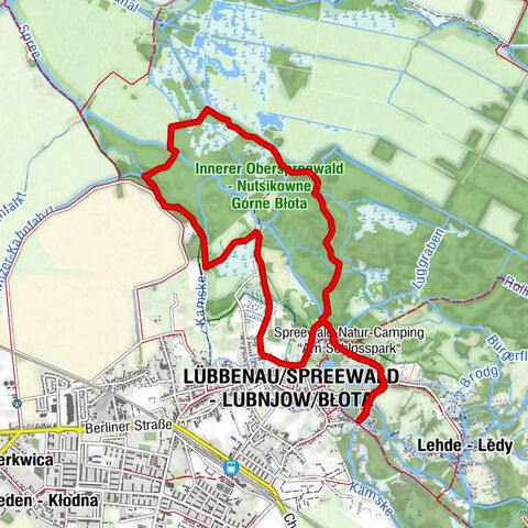 Lübbenau/Spreewald - Lübbenau/Spreewald - Lubnjow/Błota