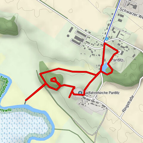 Radfahrerkirche Pantlitz - Pantlitz - Ahrenshagen-Daskow