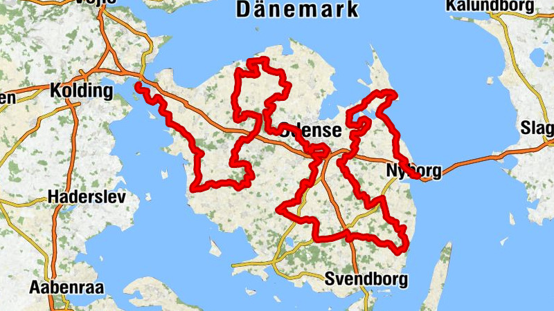 Middelfart - Springbakke - Galgebakke - Vor Frue Kirke