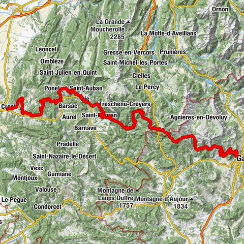 Crest - Église de la Nativité - Église Saint-Jean-Baptiste - Gap