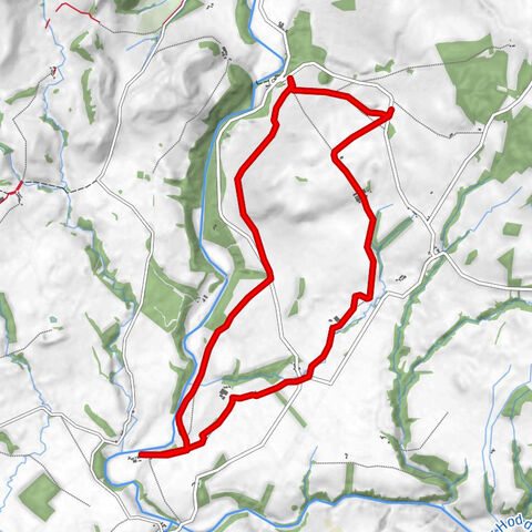 Bowland Forest Low - Higher Top Barn - Radholme Laund - Higher Lees