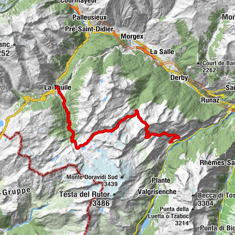 Faubourg - Rifugio Albert Deffeyes - Passo Alto - Planaval
