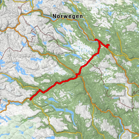 Danebu - Aurdal kirke - Tisleidalen kirke - Geilo