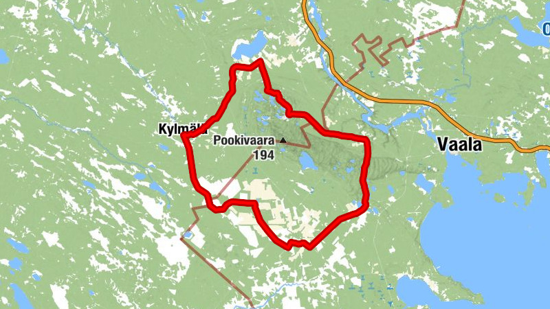 Vaala - Neittävä - Pelso - Muhos