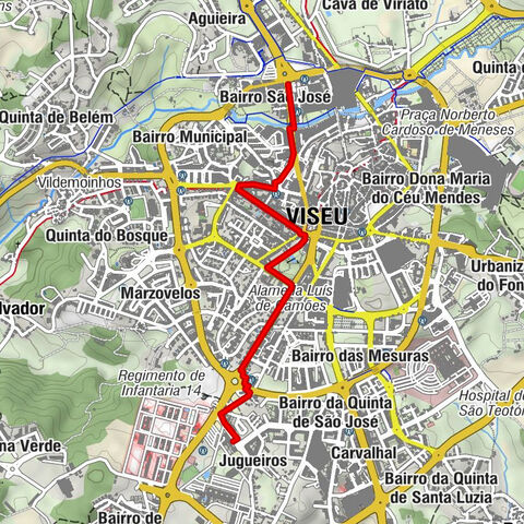 Bairro São José - Igreja Evangélica - Assembleia de Deus - Capela de Nossa Senhora da Vitória - Jugueiros