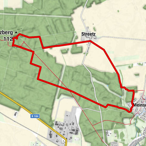Rodleben - Spitzberg - Streetz - Roßlau (Elbe)