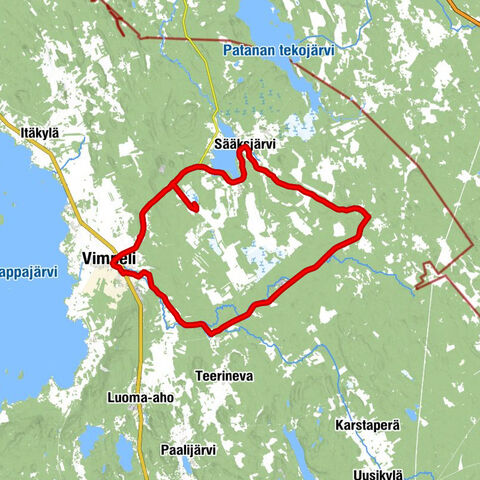 Vimpeli - Sääksjärvi - Lassila - Särvinmäki