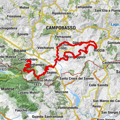 Campochiaro - Rifugio forestale - Santa Maria a Monte - San'Antonio
