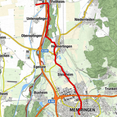 Von Kirchdorf an der Iller nach Memmingen #LL2ROM_E028