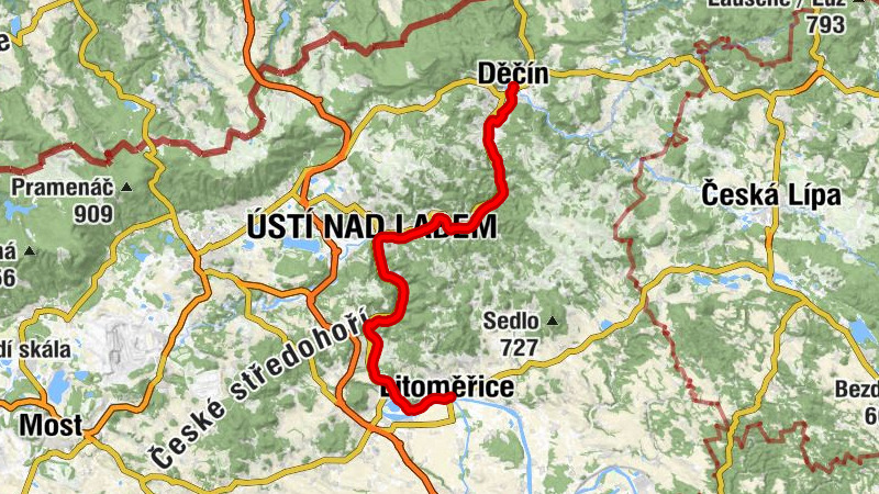 Kostel zvěstování Panny Marie - Litoměřice - Nanebevzetí Panny Marie - Děčín