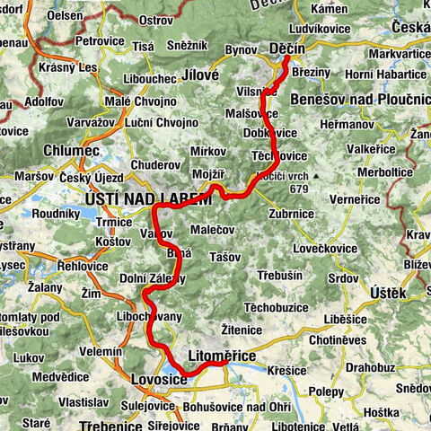 Kostel zvěstování Panny Marie - Litoměřice - Nanebevzetí Panny Marie - Děčín