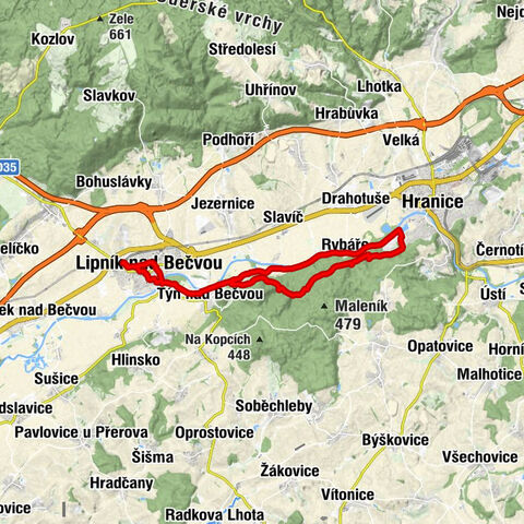 Lipník nad Bečvou - Hranice - sv. Jakub