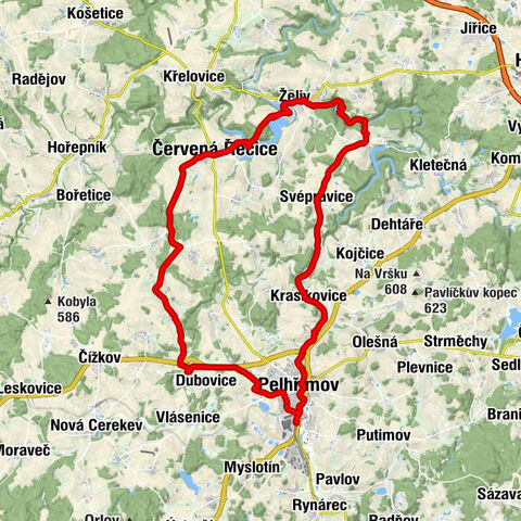 Pelhřimov - svatý Jan Nepomucký - sv. Cyril a Metoděj - Kaple Krasíkovice