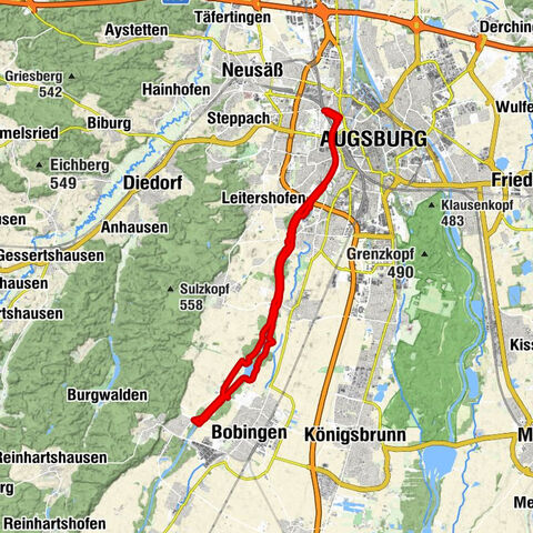 Augsburg-Oberhausen - Augsburg - Zum Heiligsten Erlöser - Mennonitengemeinde Augsburg