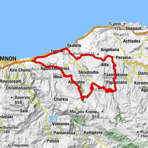 Πλατανιάς - Panagia - Arkadi - Τσεσμές