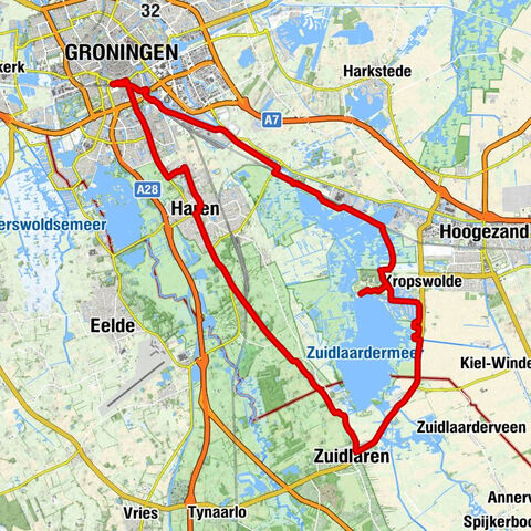 Groningen - Zuidlaren - Gorechtkerk