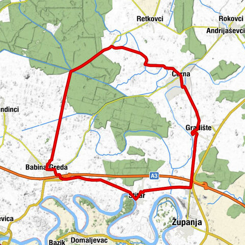 Gradište - Velkec - Cerna - crkva svetog Lovre