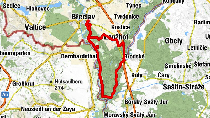 Břeclav - Kaple sv. Cyrila a Metoděje - Povýšení svatého Kříže