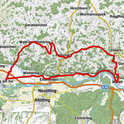 Töging (Inn) - Isensee - Maria Himmelfahrt - Pfarrkirche St. Martin