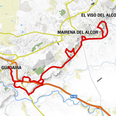 Alcalá de Guadaíra - Venta Los Conejos - Mairena del Alcor - El Viso del Alcor