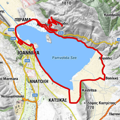 Ιωάννινα - Άγιος Νικόλαος Κοπάνων - Όναρ - Κουρμανιό