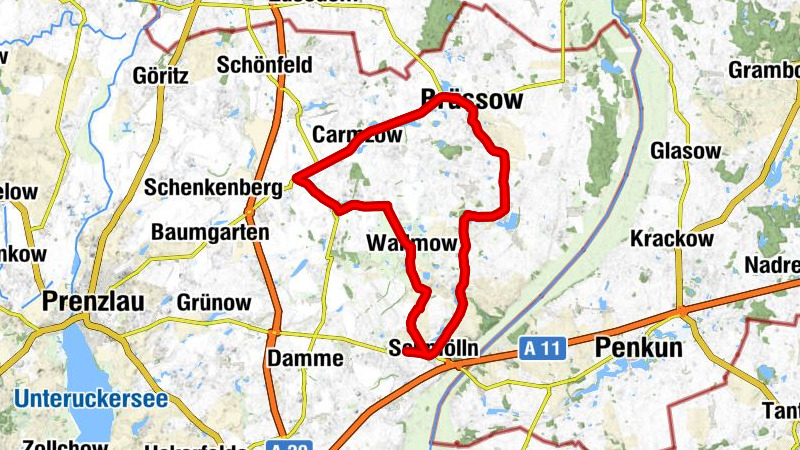 Carmzow - Dorfkirche - Brüssow