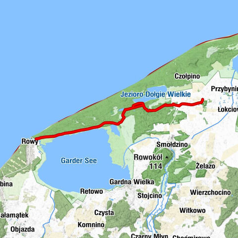 Bistro przed wydmą - Bar Pod Sosną - Łąka - Smołdziński Las