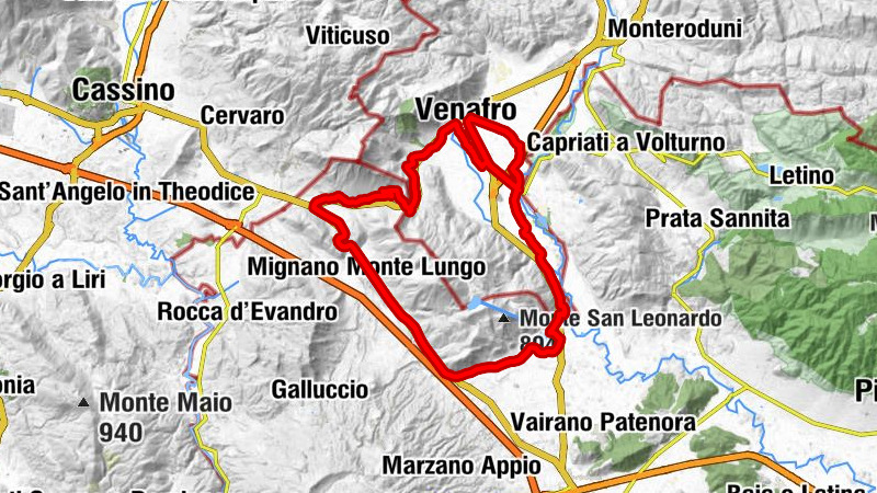 Venafro - Casilina - San Pietro Infine