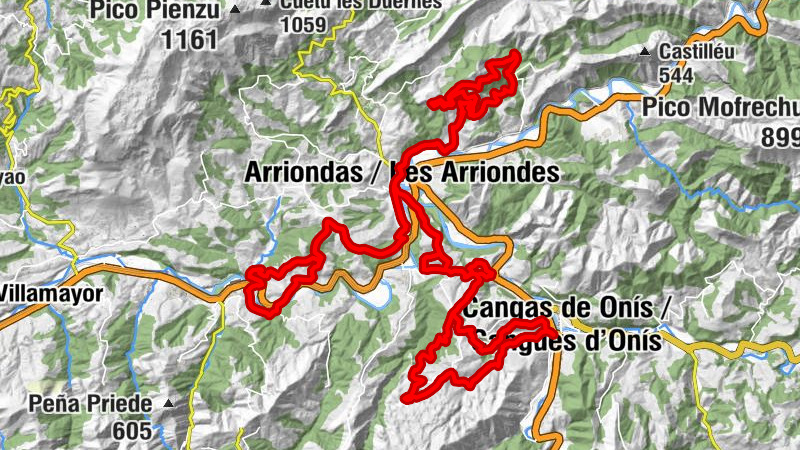 La Ferrera - Parroquia De San Martín - Arriondas / Les Arriondes - Prunales