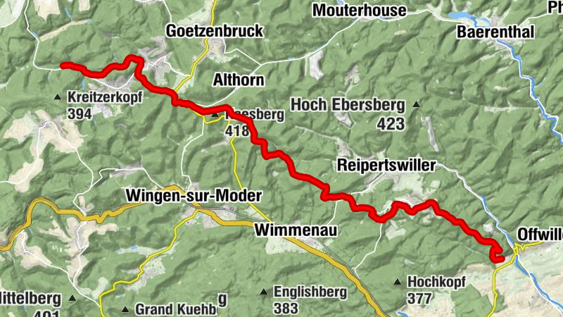 Circuit Alsace Moselle  Soucht Rothbach