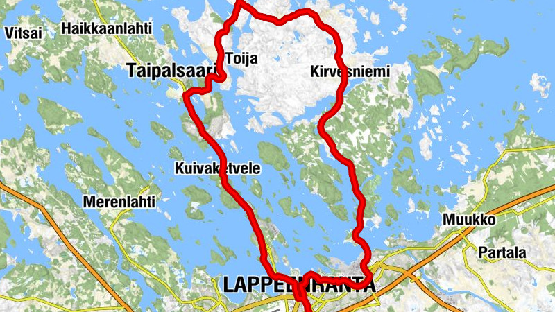 Lappeenranta - Kuivaketvele - Lappeen Marian kirkko