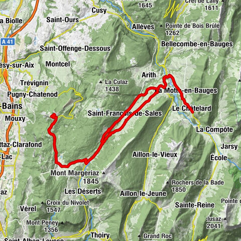 Le Châtelard - Auberge des Clarines - La Motte-en-Bauges - Mont Revard