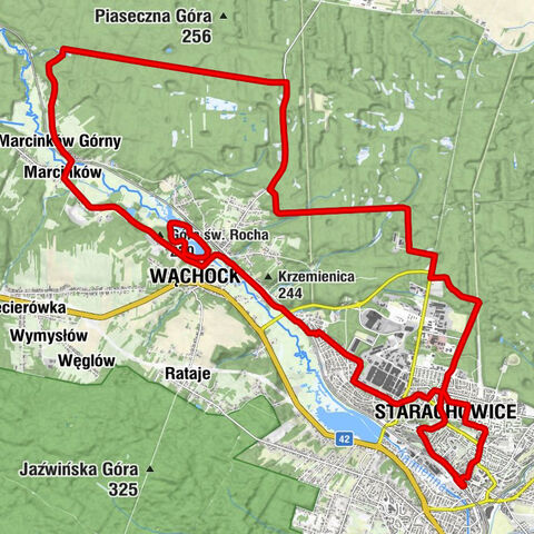 Starachowice Wschodnie - Kaplica - Góra św. Rocha - Kaplica cmentarna
