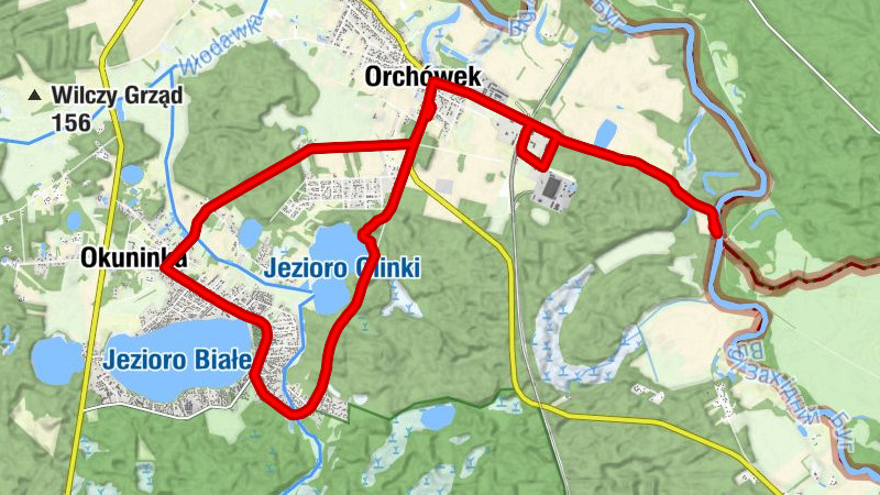 Okuninka - Kaplica parafii pw. Najświętszego Serca Jezusowego - Orchówek - OSiR