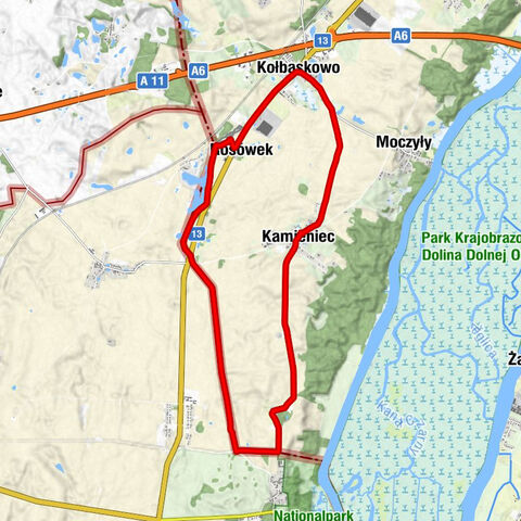 Kościół pw. Bożego Ciała - Rosówek - Kościół Świętej Trójcy w Kołbaskowie - Kamieniec