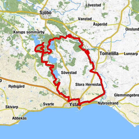 Köpingebro - Svenstorp - Ystad