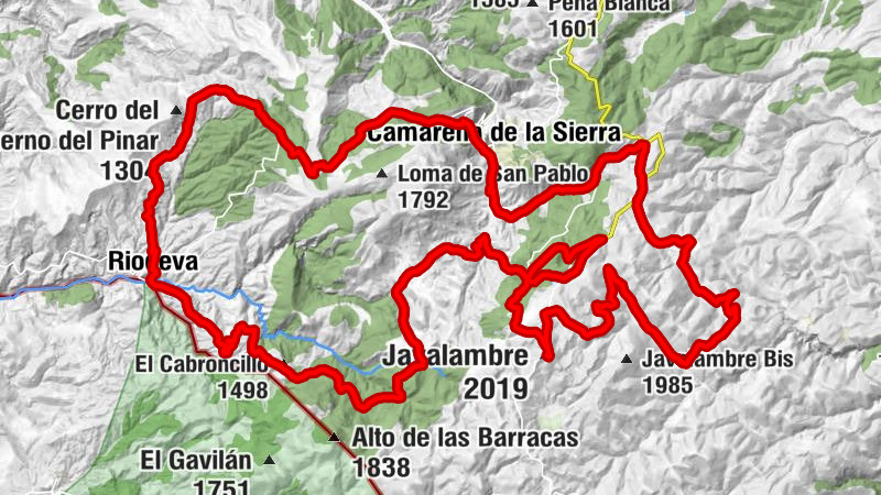 Camarena de la Sierra - El Cabroncillo - Javalambre - La Puebla de Valverde