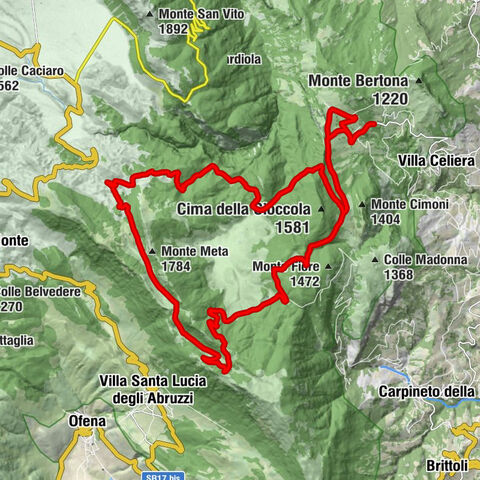 Villa Celiera - Il Fungarolo - Santa Maria - Le Scalate