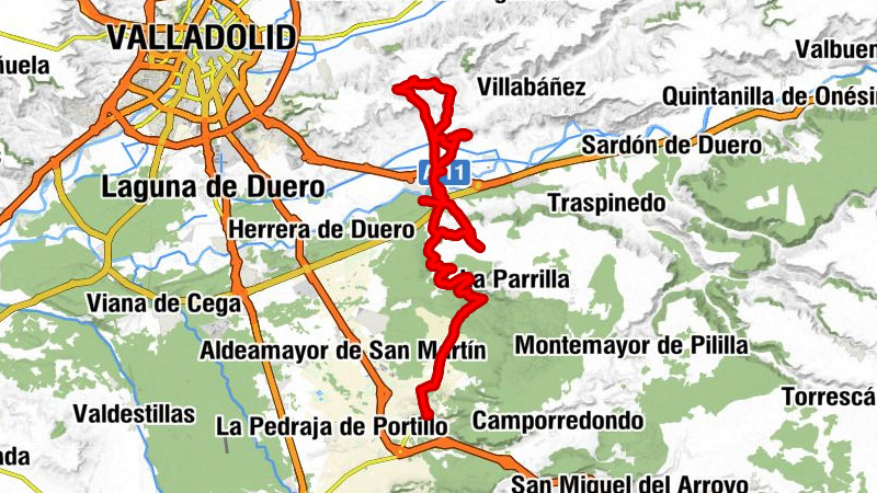 Portillo - Ermita del Humilladero de la Quinta Angustia - Pico de la Cuchilla - Pico de la Mambla de Tudela