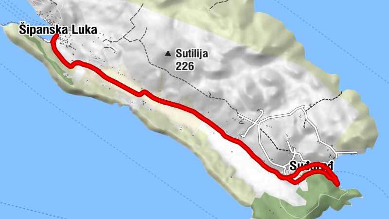 Šipanska Luka - Dvor - crkva svetog Đurđa - Crkva sv. Toma u ljetnikovcu Stjepović-Skočibuha