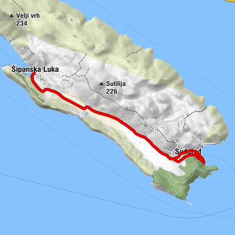 Šipanska Luka - Dvor - crkva svetog Đurđa - Crkva sv. Toma u ljetnikovcu Stjepović-Skočibuha